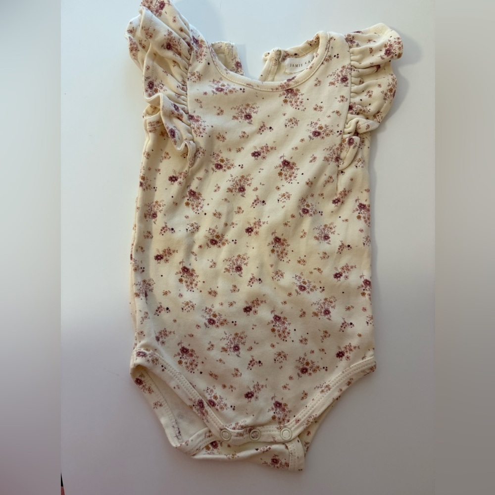 Jamie Kay Cream Floral Bodysuit
